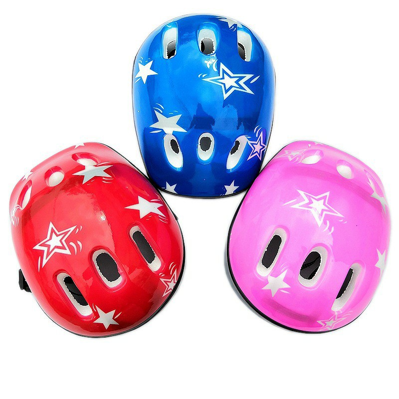儿童专业可调节头盔 骑行轮滑护具 头盔自行车滑板溜冰鞋护具