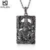 Retro ethnic accessory stainless steel, pendant, ethnic style, wholesale