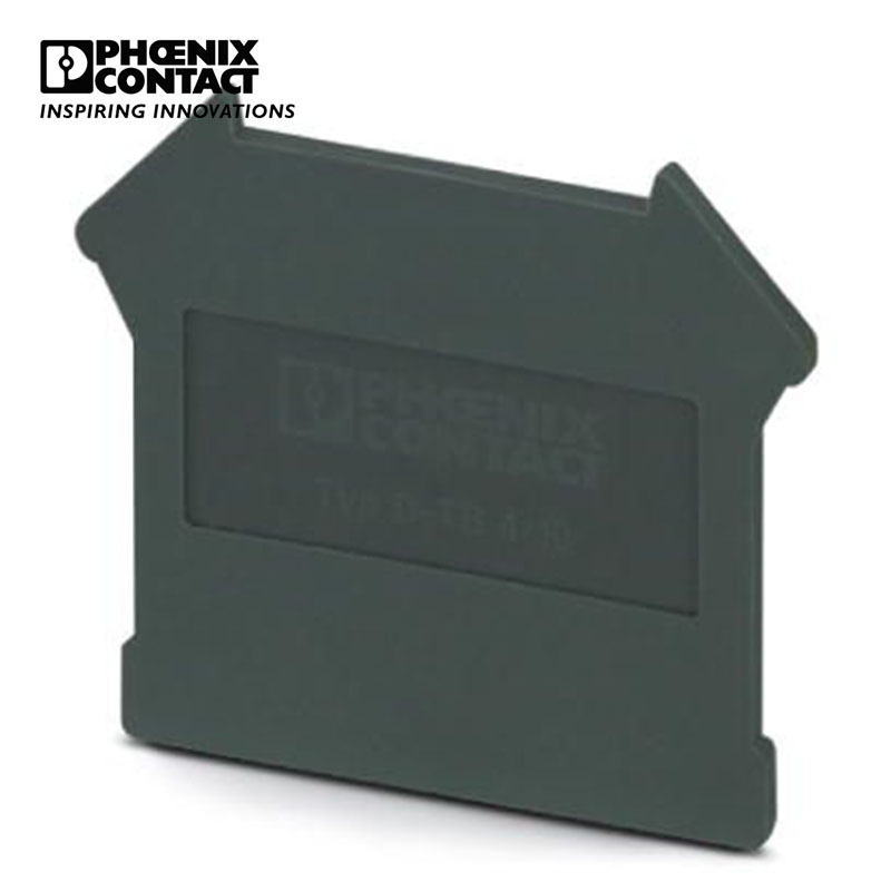 菲尼克斯 端子盖端板挡片深灰色-D-TB 4/10 - 3059809