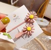 Brand hair rope flower-shaped, hairgrip, set, hair accessory, Korean style, wholesale