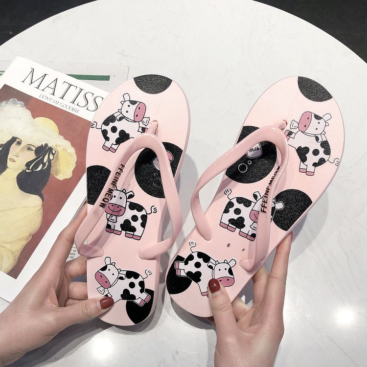 人字拖女女士夏外穿时尚2019新款可爱韩版防滑学生夏季沙滩凉