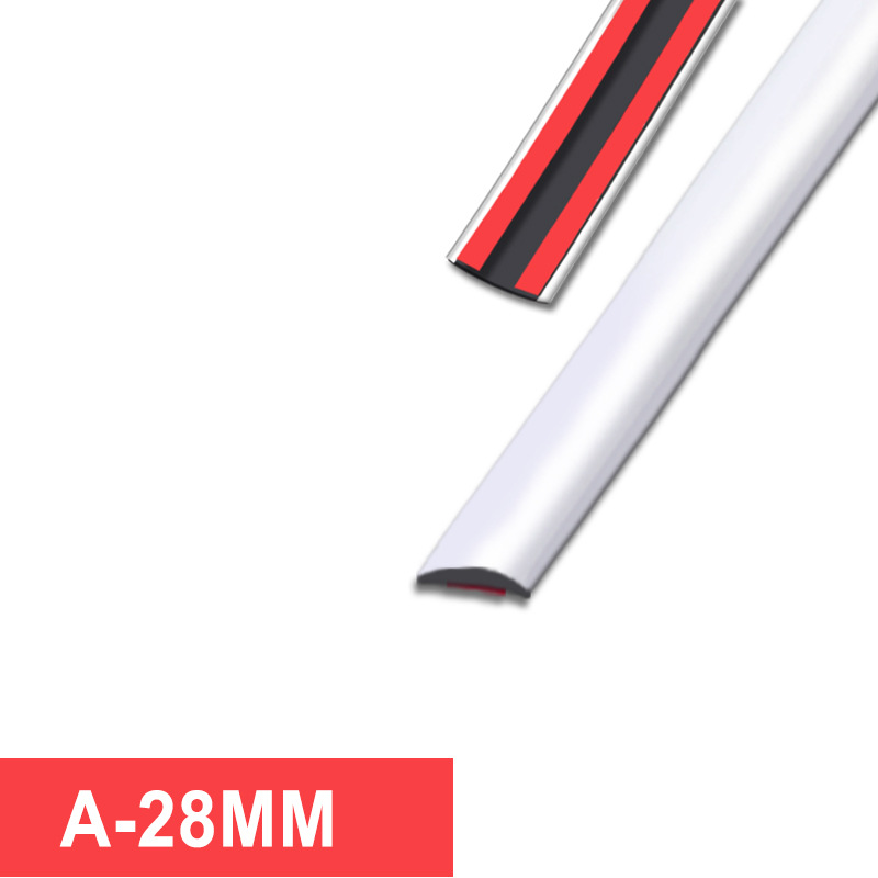 汽車車身亮條 車身防擦條 車窗裝飾條 鍍鉻亮條28mm*15m規(guī)格齊全