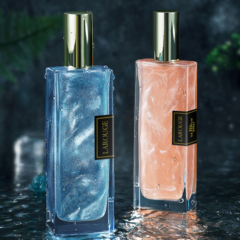 50ml瓶装网红流沙女士香水喷雾 蓝风铃花果香调口袋香水加工