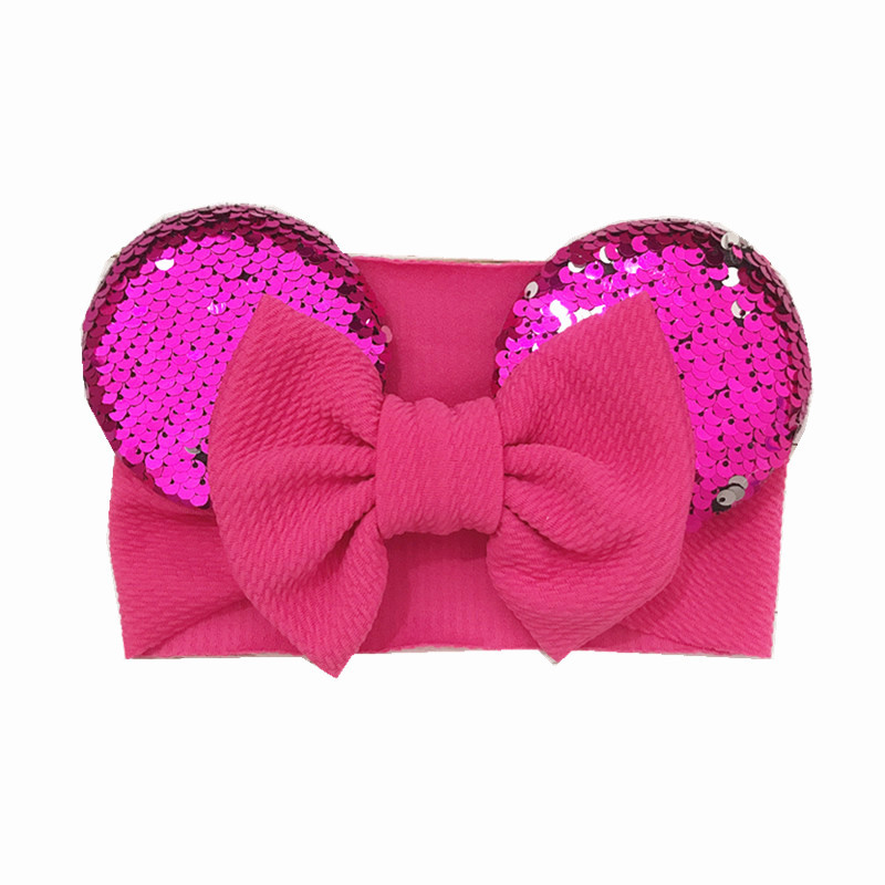 Cute Bow Knot Cloth Hair Band 1 Piece display picture 2