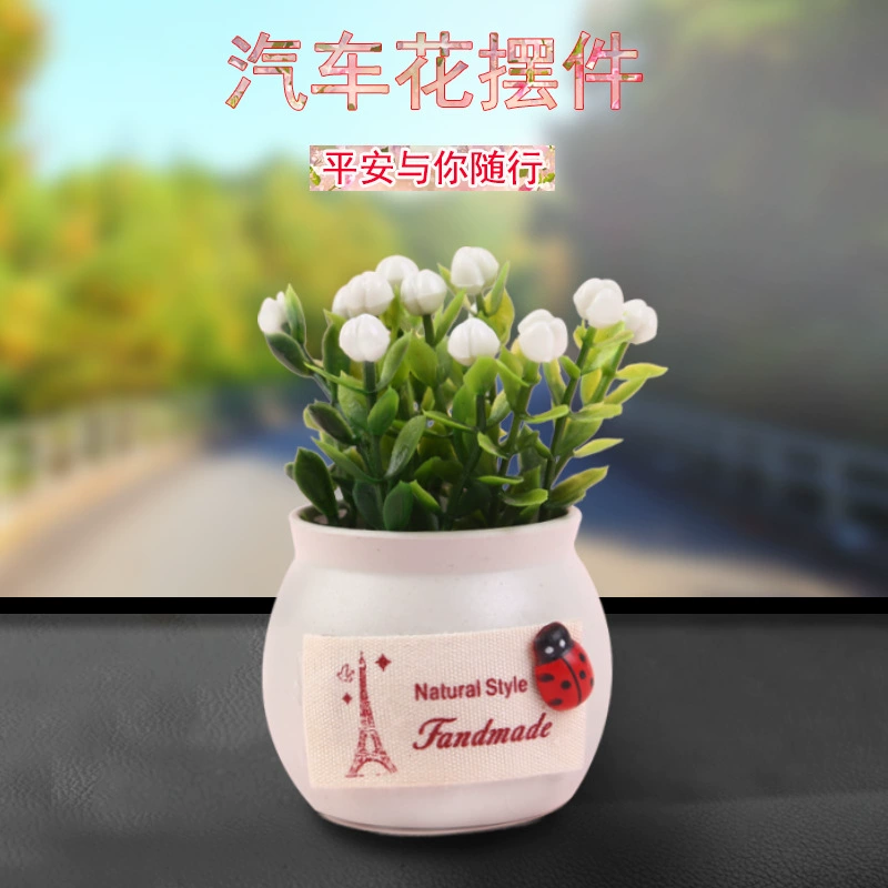 Автомобильные украшения моделирование растений благоприятные фрукты в горшках автомобиль Креативные украшения интерьер автомобиля ароматерапия украшения производители