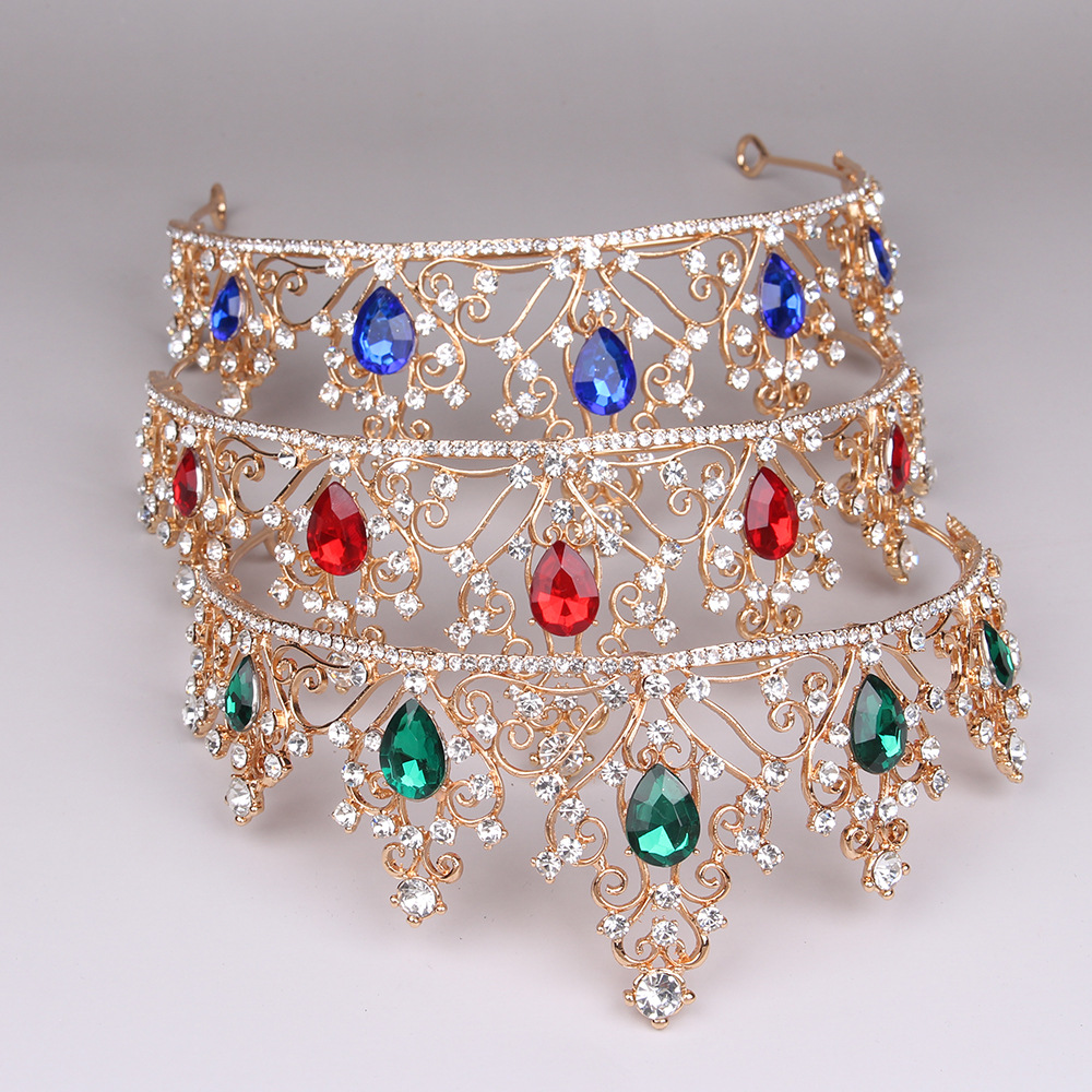 Bridal Jewelry European And American Crown Alloy Crown Wedding Photo Studio Accessories