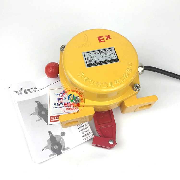 The belt machine transports explosion-proof two-way pull-rope switch BKLT2-2 BKLT2-II emergency stop accident pull line switch
