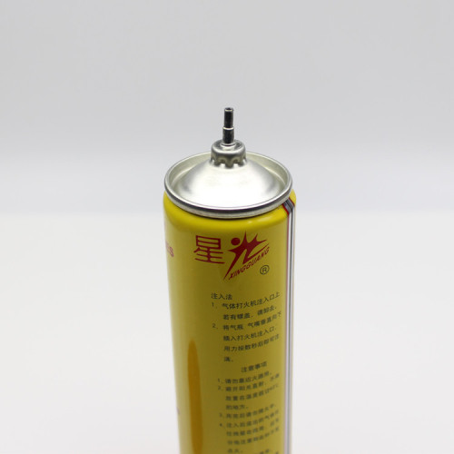 Direct factory sales lighter gas fruit flavored gas can cigarette accessories 152ML butane filling bottle wholesale