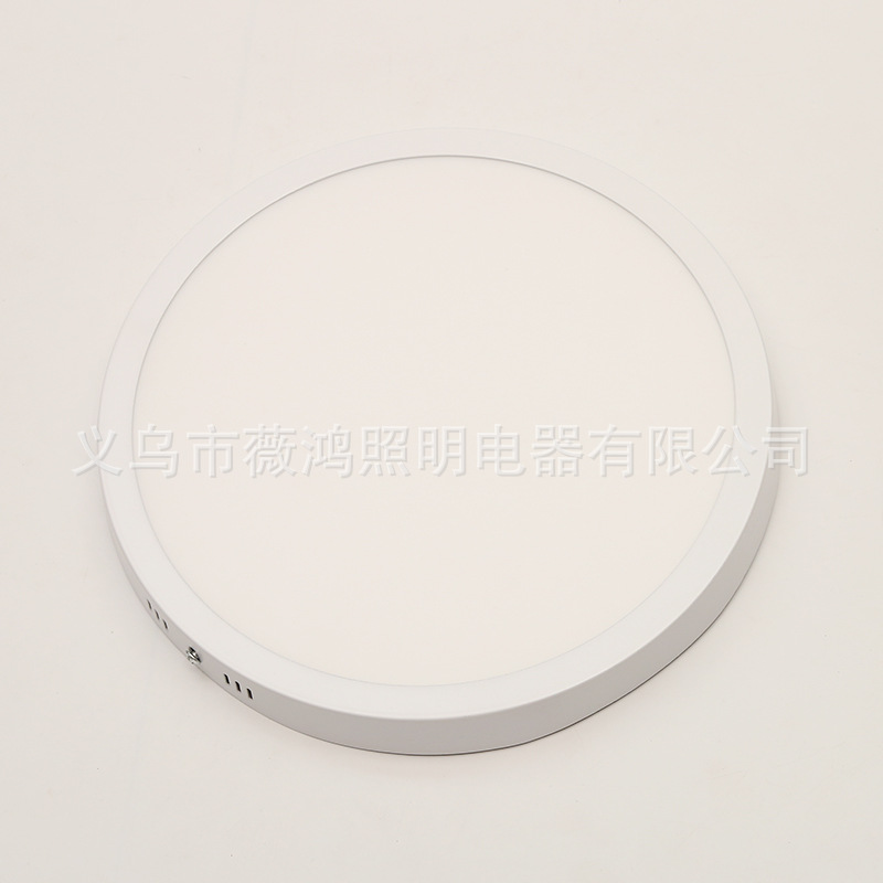 Simple incrustado blanco cálido ultra-Delgado panel de luz 12W18Wled downlight de techo de montaje abierto fundición de aluminio de ventas directas de la fábrica