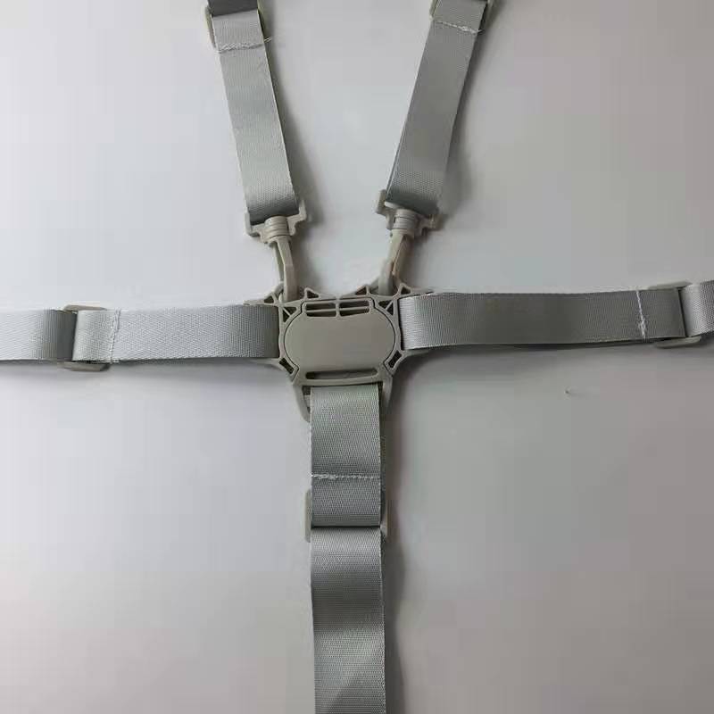 、环保不褪色儿童座椅餐椅扣紧带 五向童车固定保护绑带