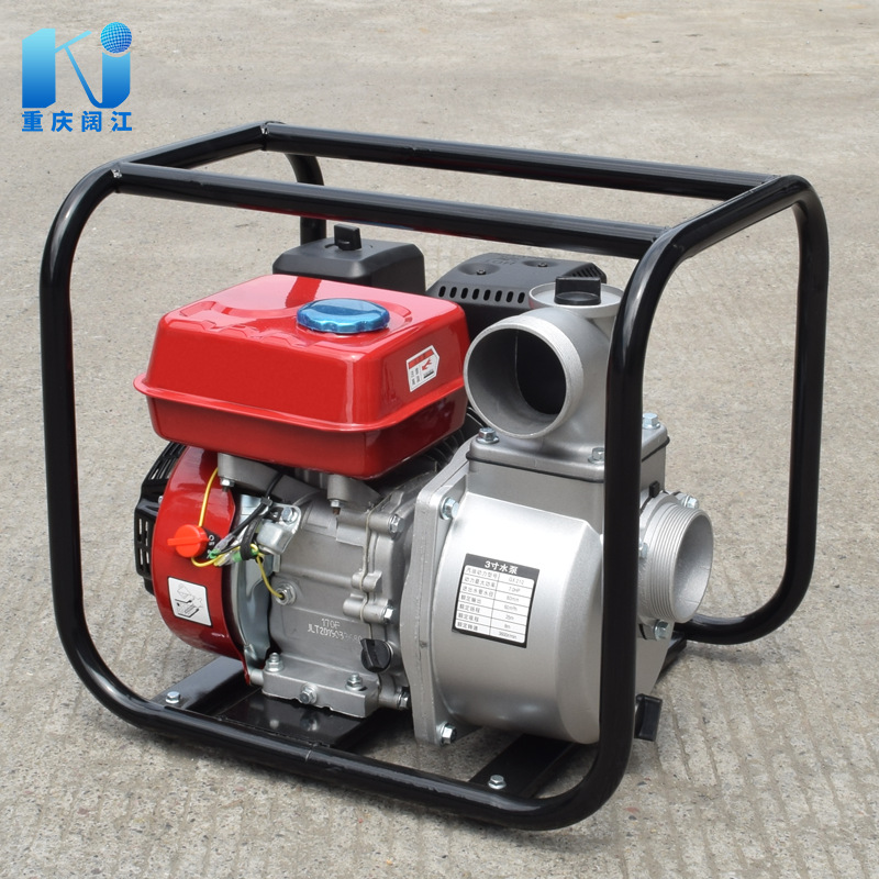 汽油机水泵机组 2寸3寸自吸泵机组170F汽油机抽水机 农用灌溉排水