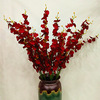 Simulation with soybean 5 fork dancing orchid modern home decoration fake flower bouquet wedding craftsmanship 100C