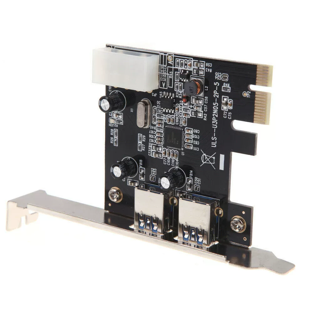 Поставщик производителей PCI-E к USB3.0 PCI-E USB3.0 расширительная карта PCIE карта с коротким железным фильмом иностранной торговлей