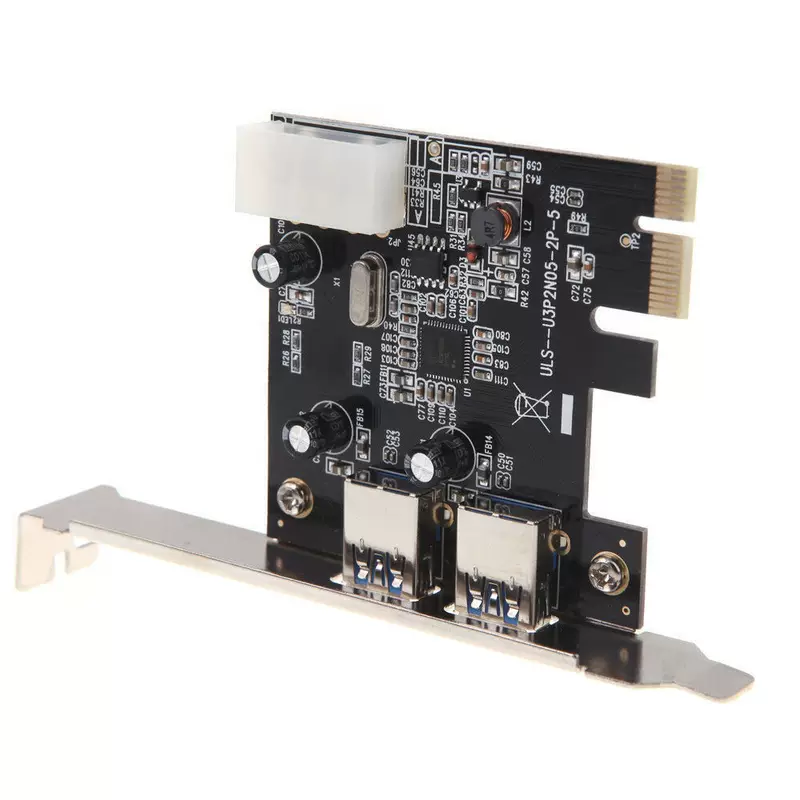 Поставщик производителей PCI-E к USB3.0 PCI-E USB3.0 расширительная карта PCIE карта с коротким железным фильмом иностранной торговлей