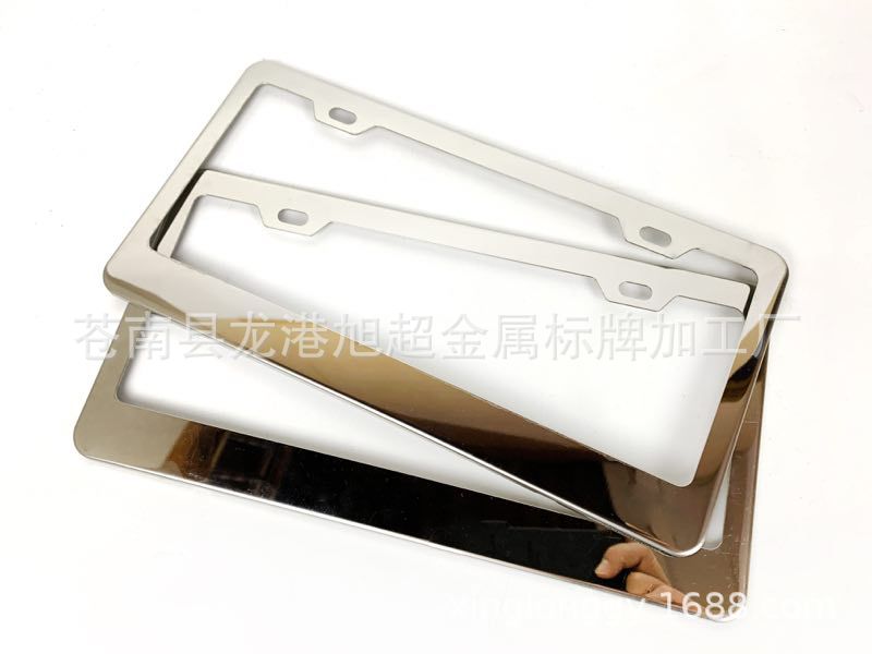 Professional Production of License Plate Frame, License Plate Holder, Amazon License Plate Frame, Team Billboard, Eu African License Plate Frame