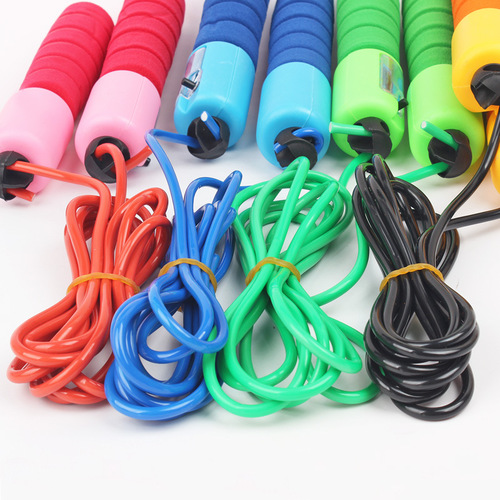 Sponge counting rope skipping pattern skipping rope students high school entrance examination fitness skipping rope fitness skipping rope aerobics