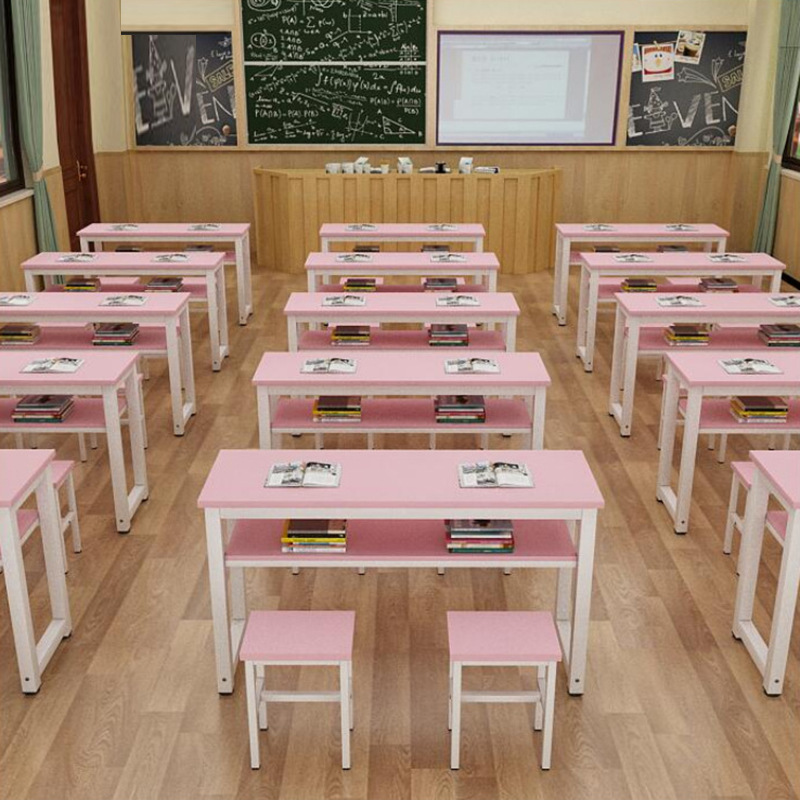Spot desks and chairs Primary and Middle School Students Desk Tutoring Course Counseling Training Course Desk Desk Single and Doubles Learn Desk and Chair Wholesale