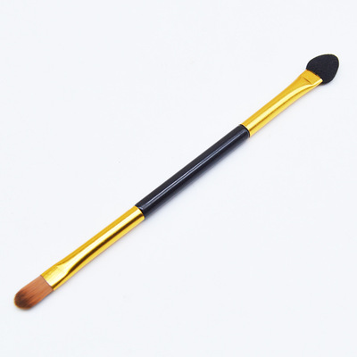 现货 双头眼影刷海绵头眼影棒晕染刷美妆工具单支化妆刷