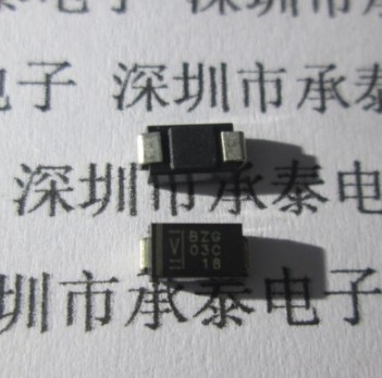 稳压二极管 BZG03C18 BZG03C18TR SMA/DO-214AC贴片 全新原装