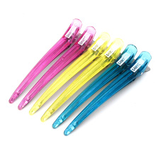 批发美发夹子水晶无痕夹剪发韩国一字夹发廊头发分区夹定位长嘴夹