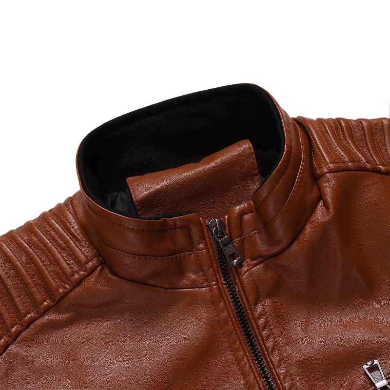 Veste en cuir homme - Ref 3443675 Image 5