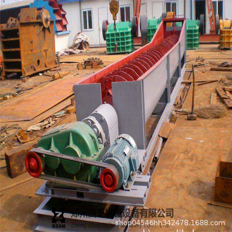 砂厂螺旋洗石设备叶轮式螺旋洗砂机 双螺旋洗砂机 螺旋洗砂机价格