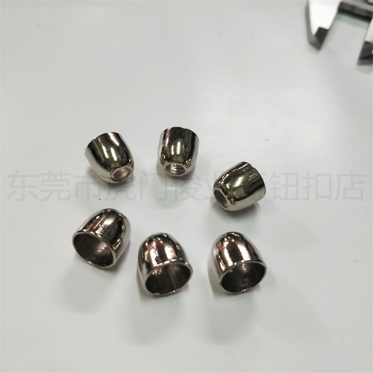 金属合金吊钟绳扣羽绒服止滑扣卫衣金属纽扣喇叭形松紧调节扣子