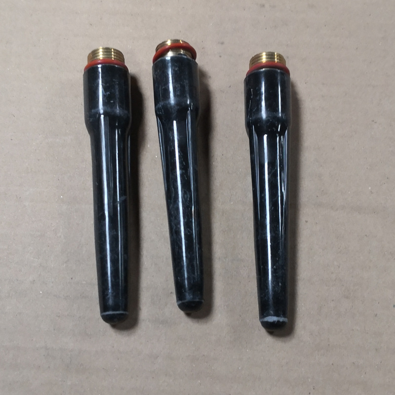 氩弧焊枪配件WP-12长枪尾 黑色WP-12氩弧焊枪长枪尾