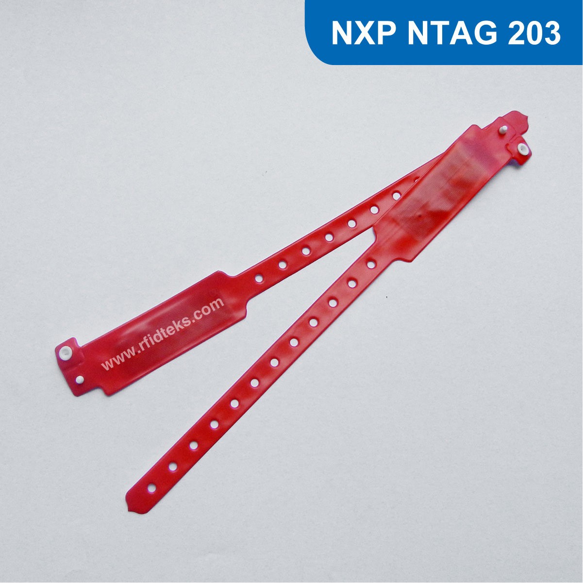 NO.2 RFID电子腕带 IC活动电子腕带 NFC标签 NT  213芯片