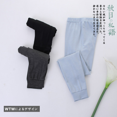 男童秋裤发热纤维秋冬保暖新款 中大童秋冬保暖裤单条装秋裤