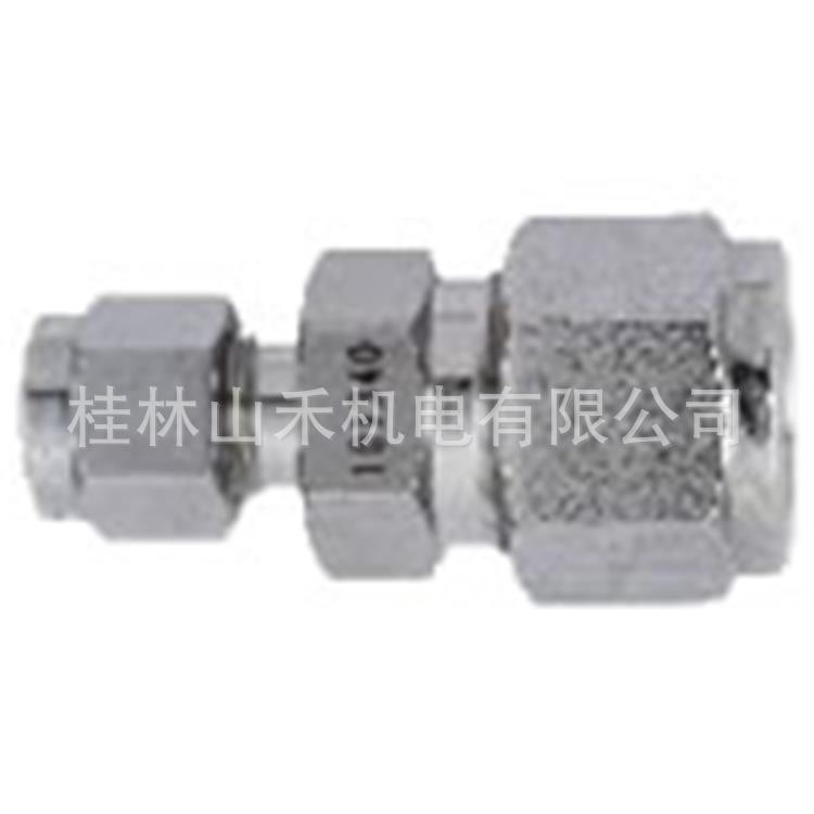 中国台湾沅亨(JPE)异径卡套直通活接头BS6-RU2025；BS6-RU612