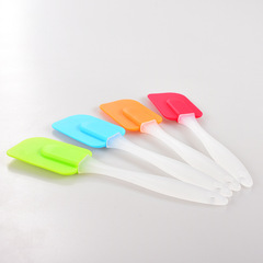 PP葫蘆手柄硅膠小號刮刀 廚用硅膠刮 蛋糕奶油刮刀 家用硅膠刮刀