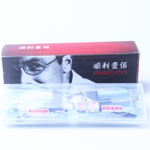 Smooth 100 Seniors Reading Glasses Optical Metal Frame New Clear Reading Glasses Factory Wholesale