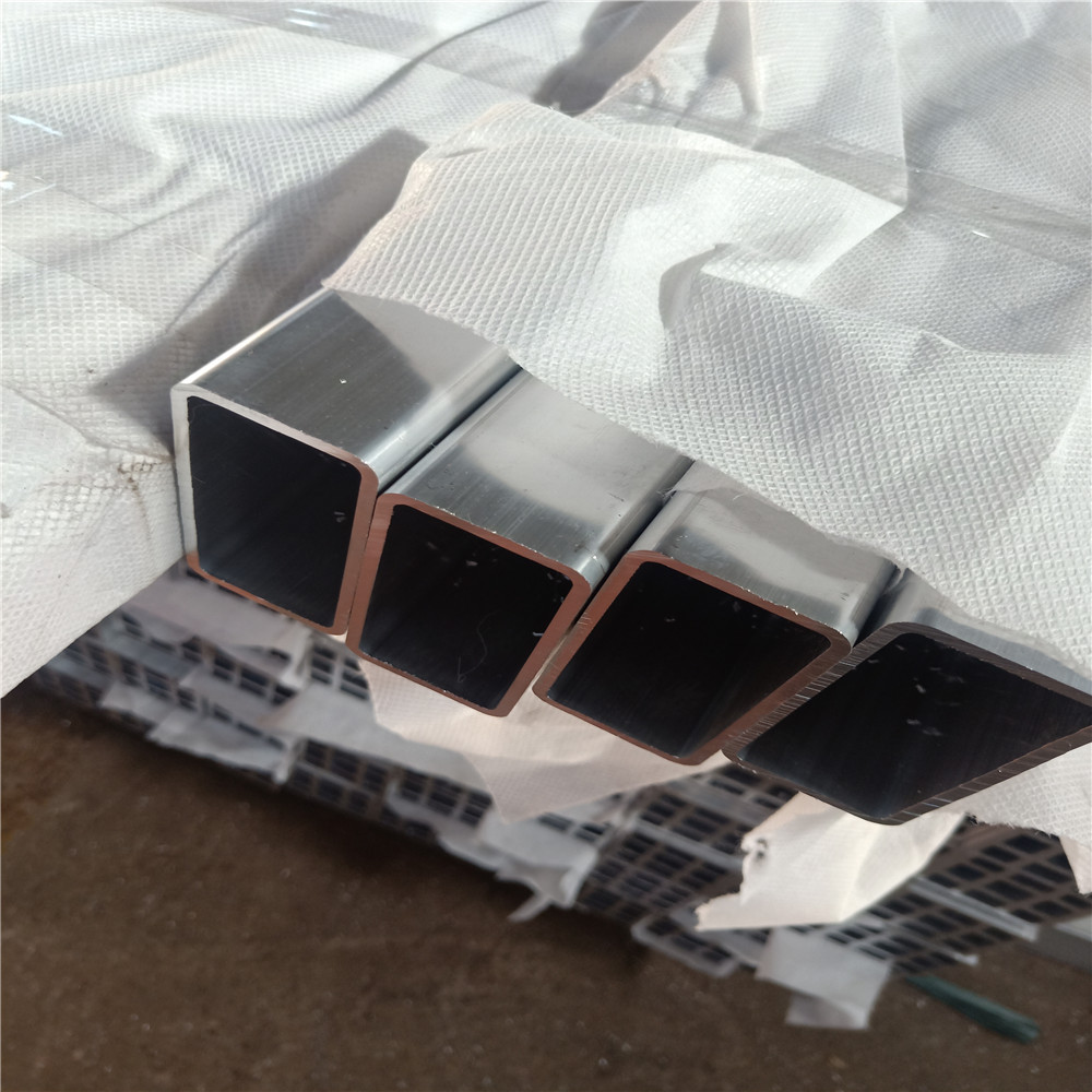 现货铝方管110*110*2素材6063铝合金管整根6米销售铝型材