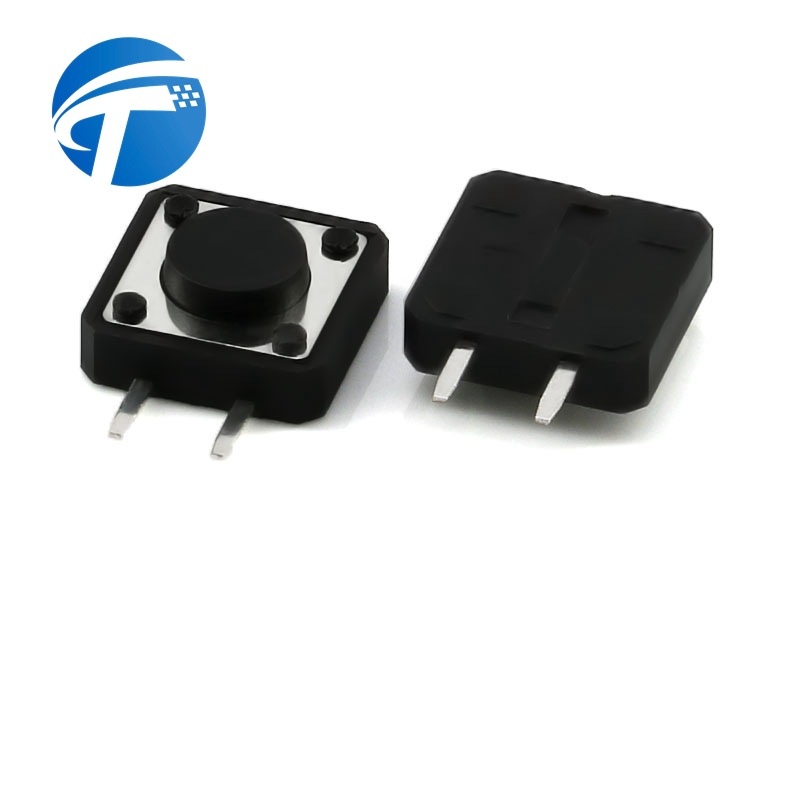 【厂家直销】批发定制12*12边两脚轻触开关按键柄高可按要求定制|ms