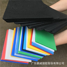 厂家订做河南许昌优质塑料板 电气厂玻璃厂用蓝色中空隔板 PP板