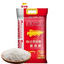 廠家批發5KG金龍魚原香稻米 10斤裝原鄉稻大米 5KG家用東北大米