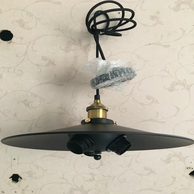 Starry sky for living room, creative retro lights, copper socket, ceiling lamp, DIY