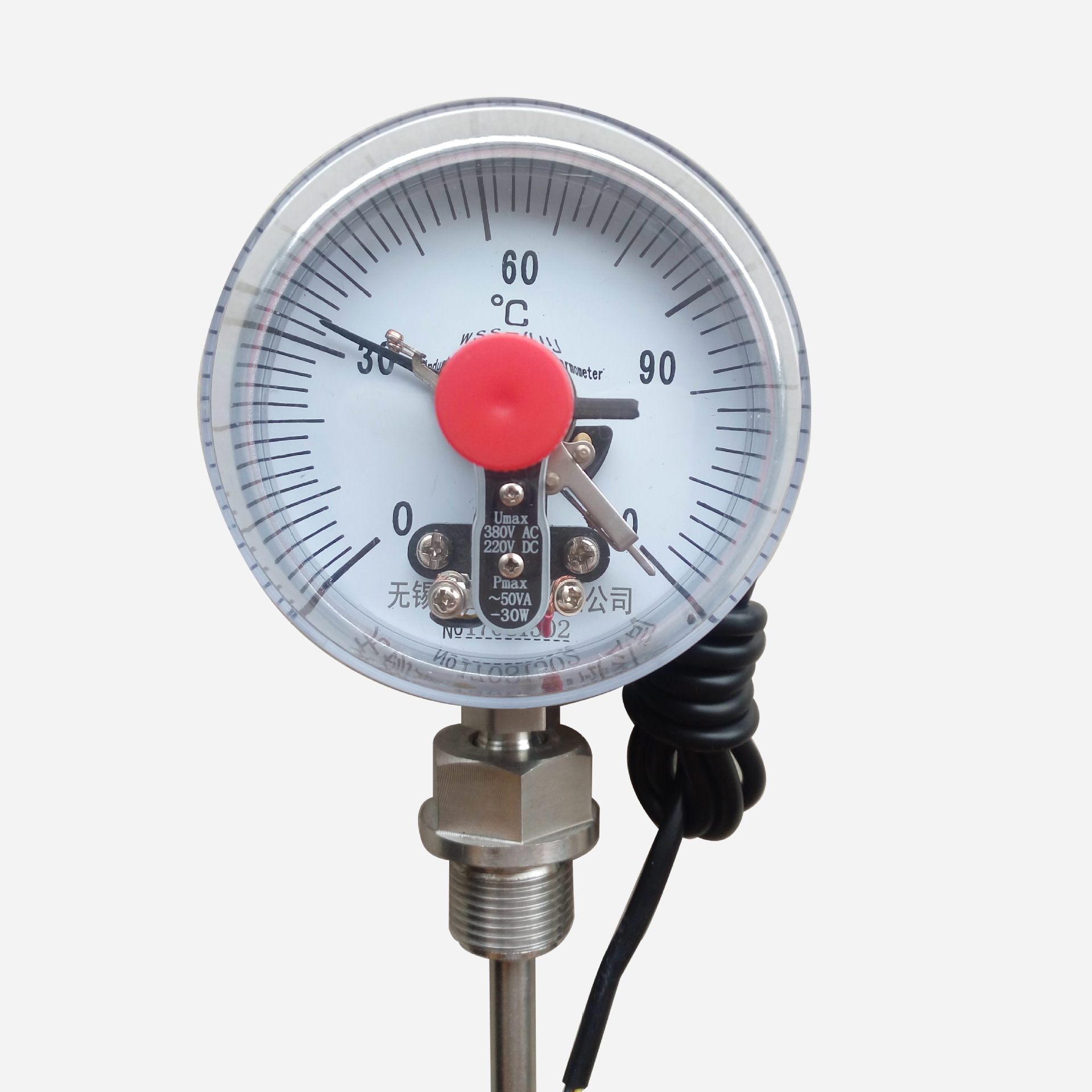 WSSX-413 电接点双金属温度计