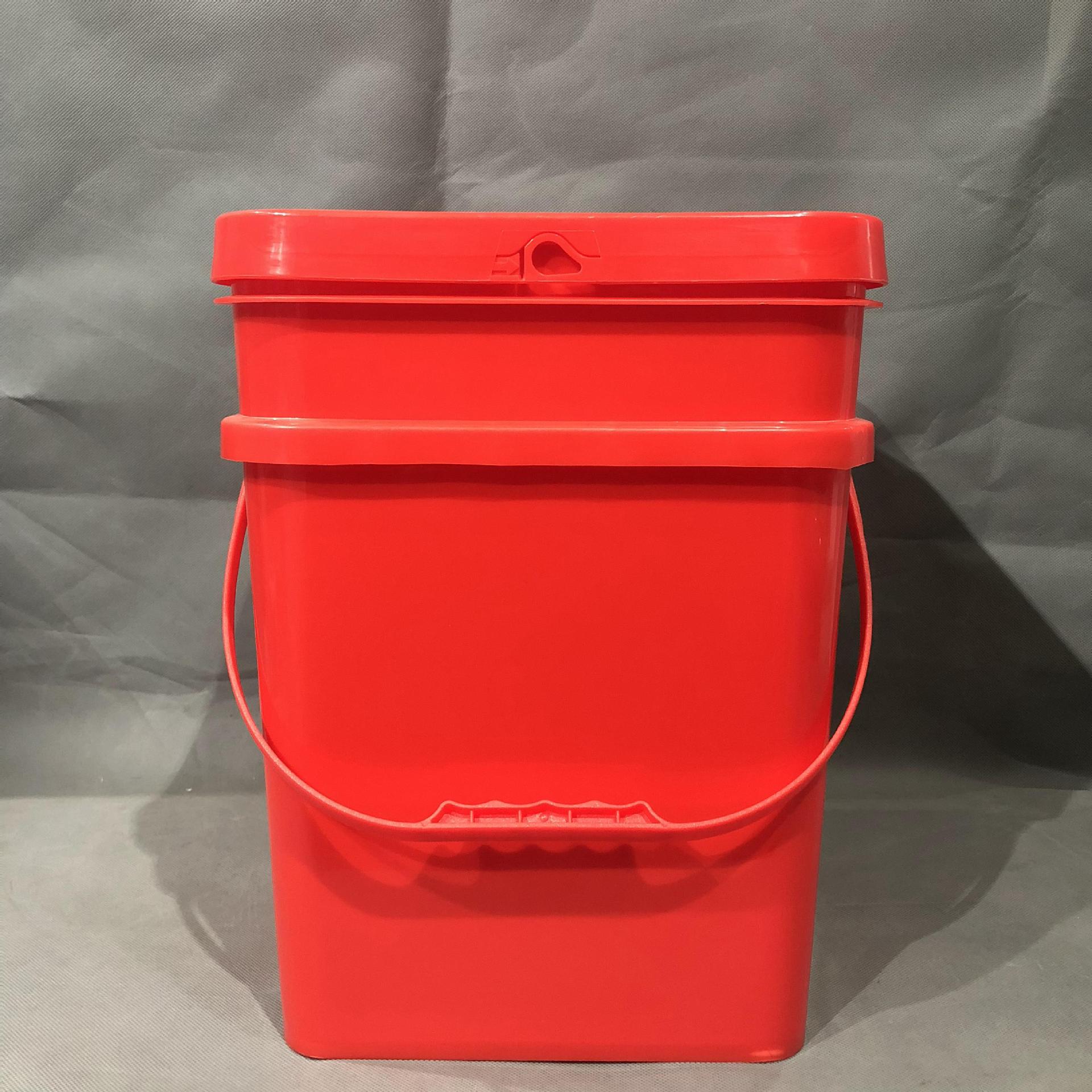 厂家直销18升18公斤正方形桶方桶食品桶包装桶塑料桶