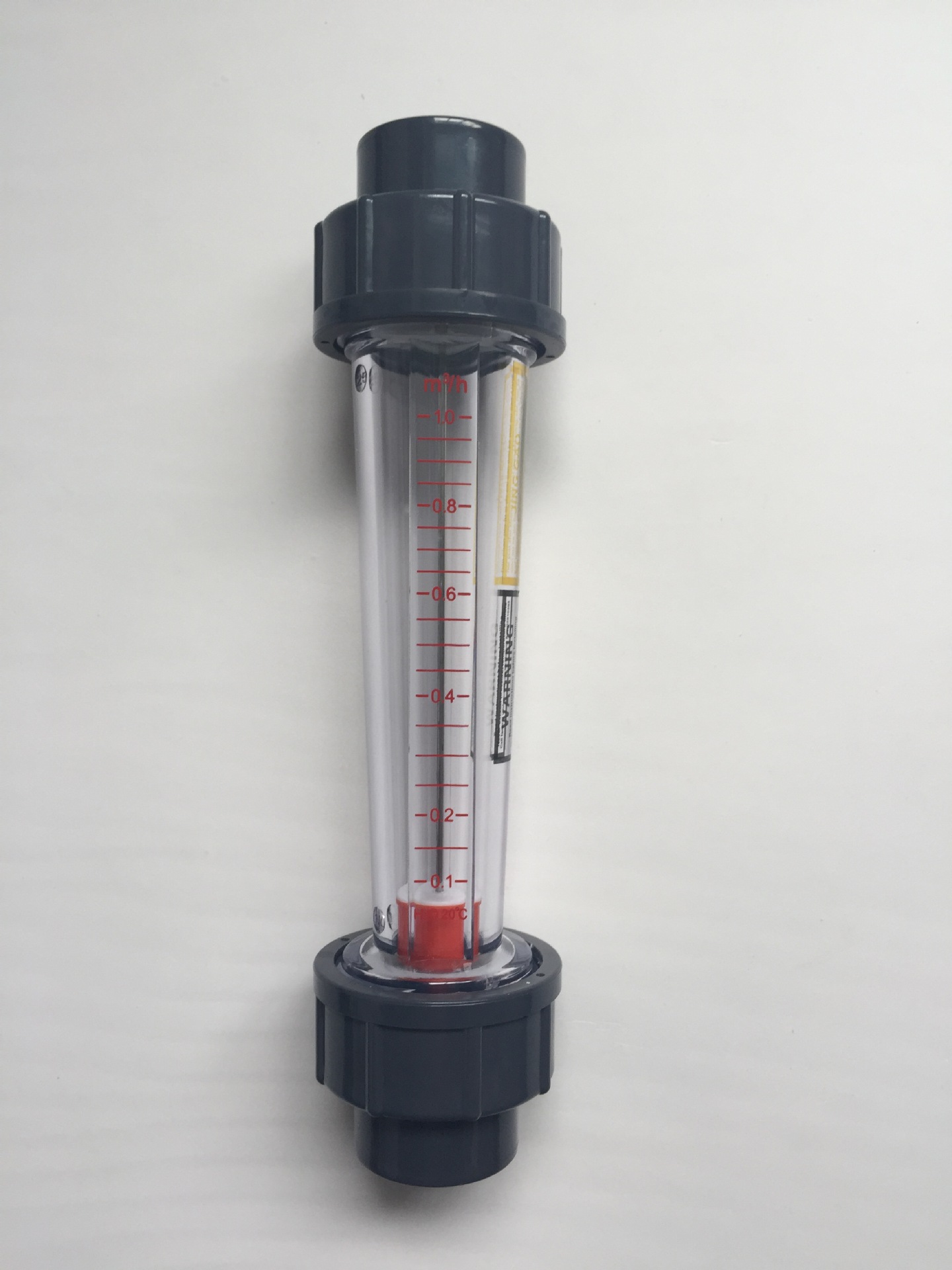 LZS-25D  DN25 塑料管转子  塑管浮子胶粘 活接  承插接口流量计