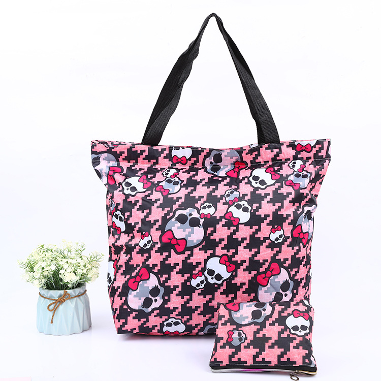 Large waterproof oxford fold Shopping bag Woven bag portable Size Picture-in-Bag Spot wholesale