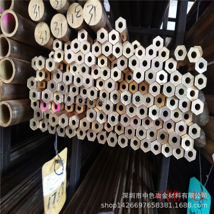 铜管厂家批发定制H70 H65 H62小黄铜管 黄铜套