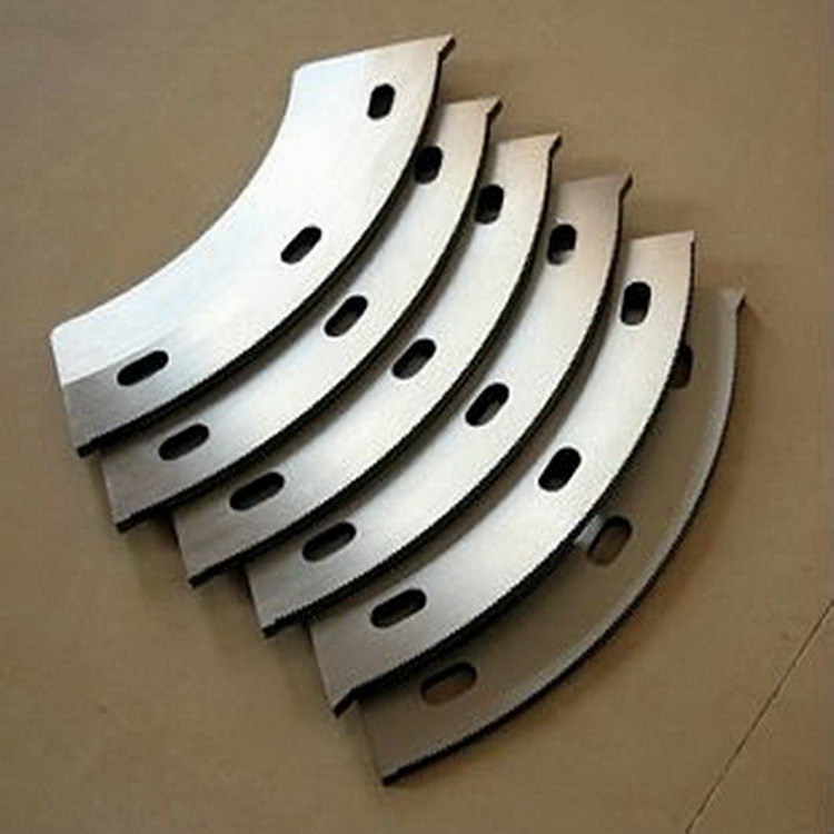 厂家供应纸箱开槽扇形刀片 全钢纸箱机械刀片 纸箱开槽弯刀