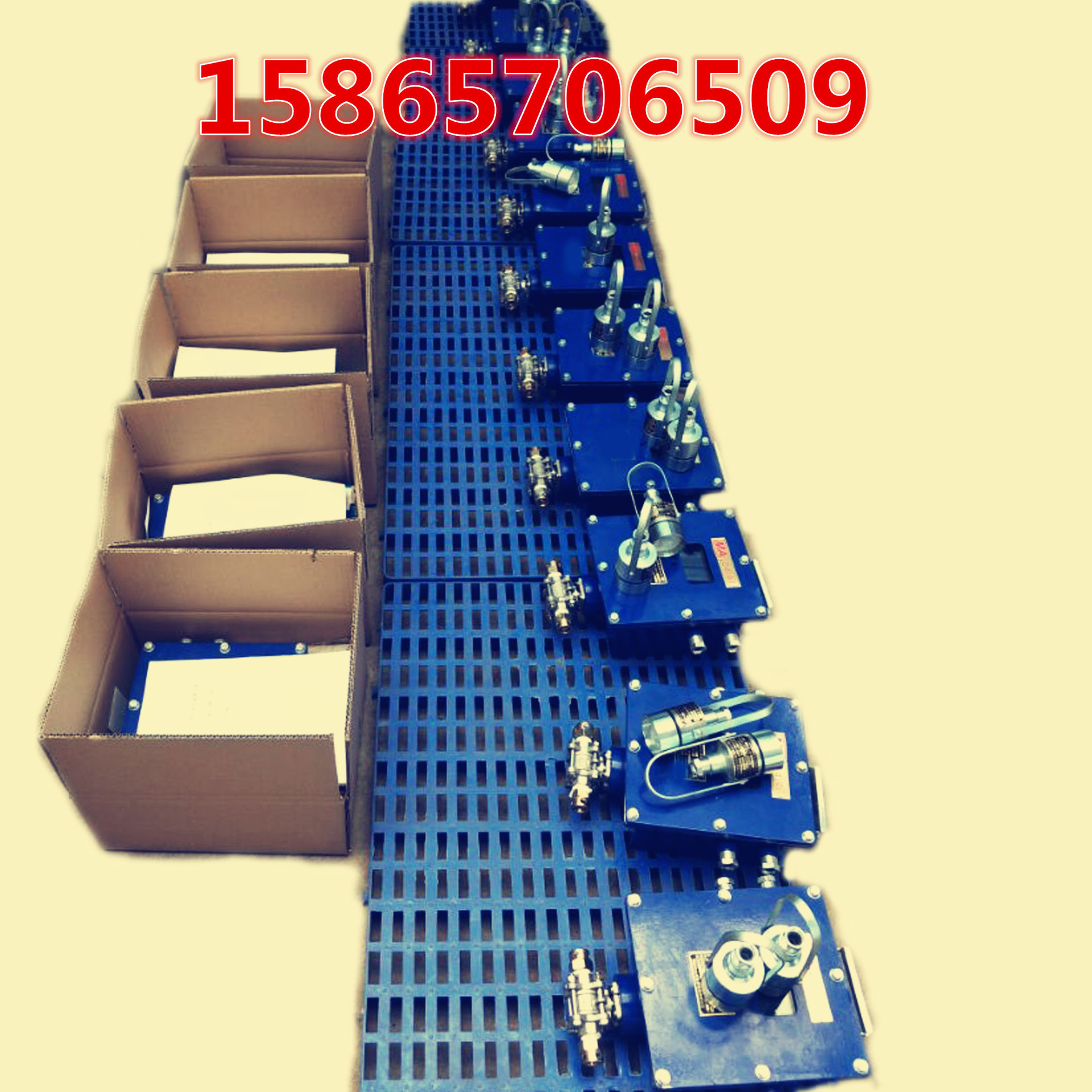 ZP127(A)矿用隔爆型洒水降尘控制箱红外光控定时大巷自动喷雾装置
