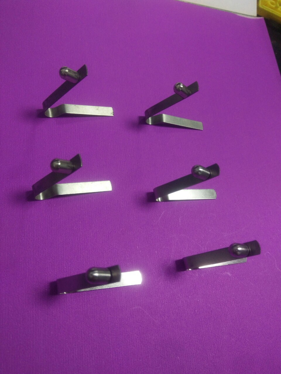 厂家直销弹片直径5.5实心铆接弹珠弹扣弹片弹豆管内定位