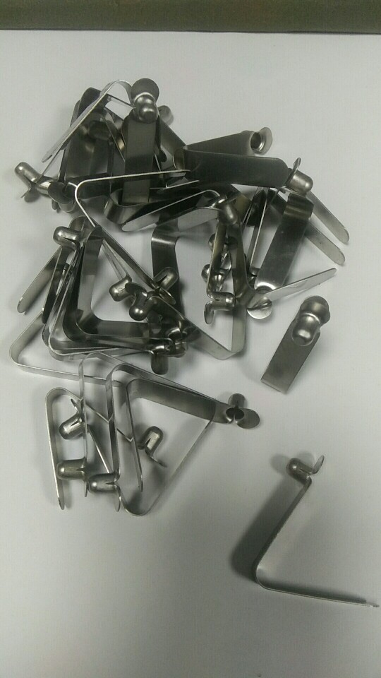 不锈钢铁管钢管铝管伸缩管6mm单双珠V形弹片五金弹片管内固定片