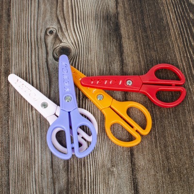 白色黑色陶瓷剪刀家用婴儿宝宝儿童食物剪刀辅食食物剪