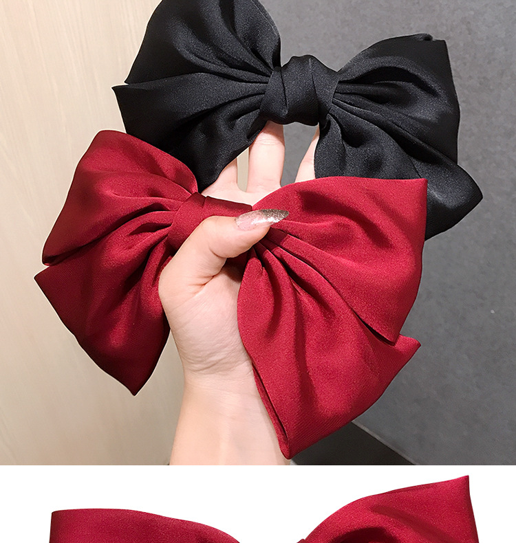 Sweet Bow Knot Cloth Hair Clip display picture 2