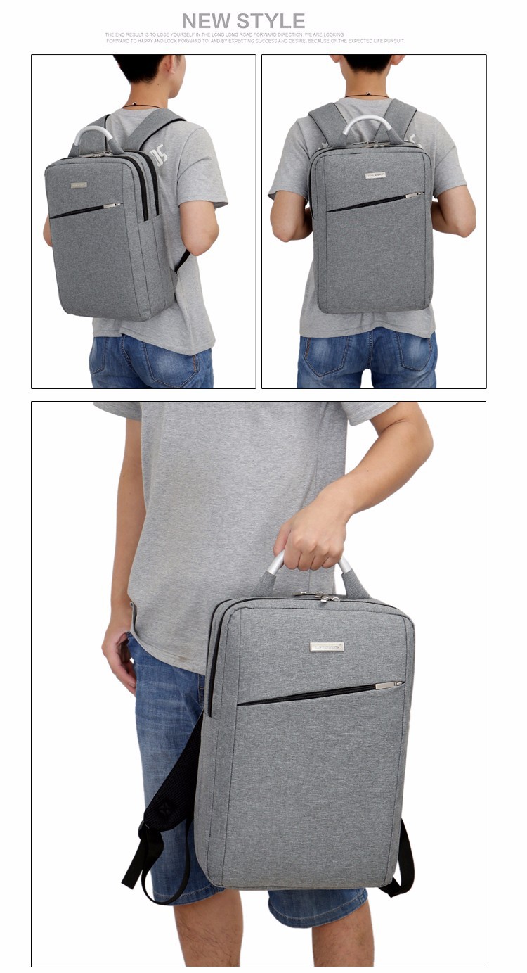 Business office notebook computer backpacks, aluminum handles, computer backpacks, school bags, conference gift backpacks with logo printing undefined